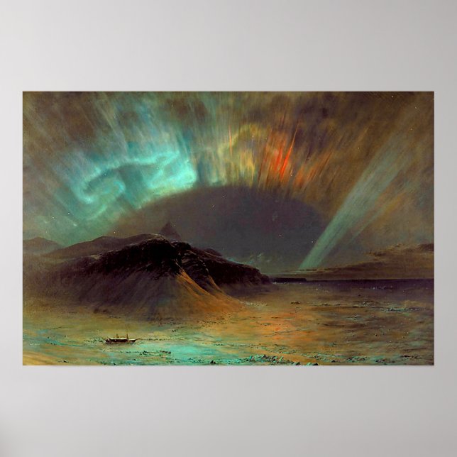 Aurora Borealis Poster (Front)