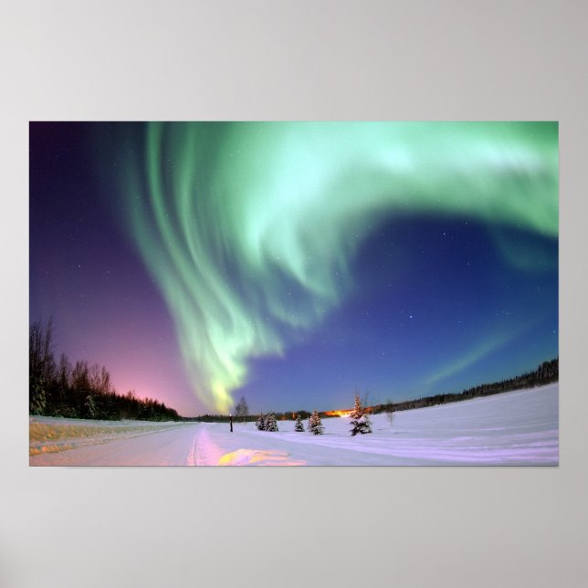 Aurora Borealis Poster (Front)
