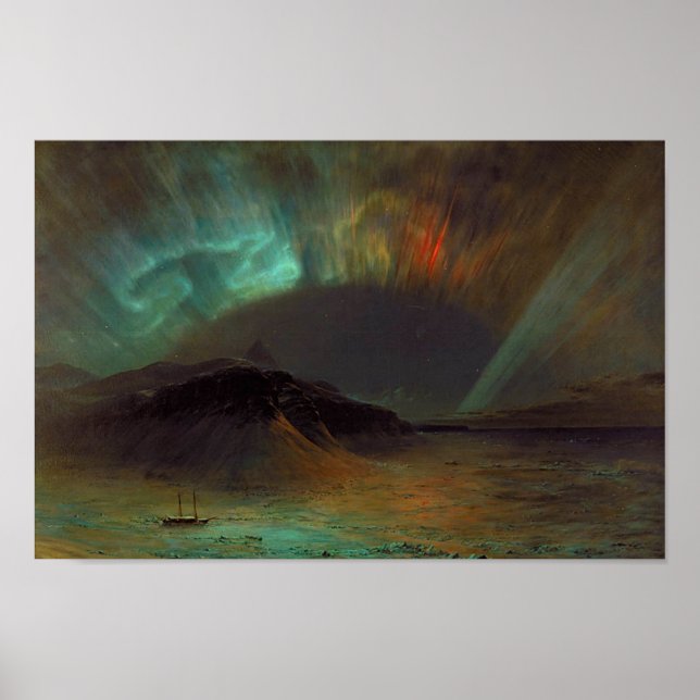 Aurora Borealis Poster (Front)