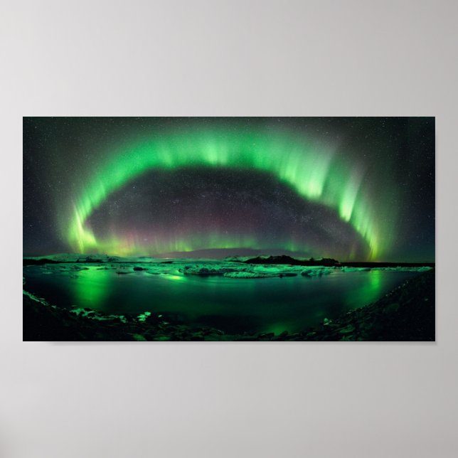 Aurora Borealis Poster (Front)