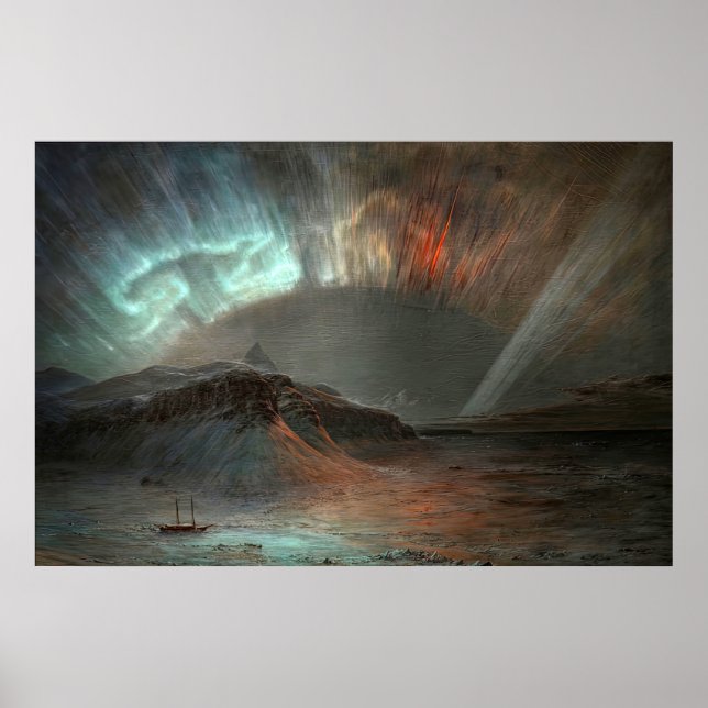 Aurora Borealis Poster (Front)
