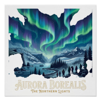 Aurora Borealis Poster
