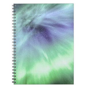 Aurora Borealis Spiral Notebook