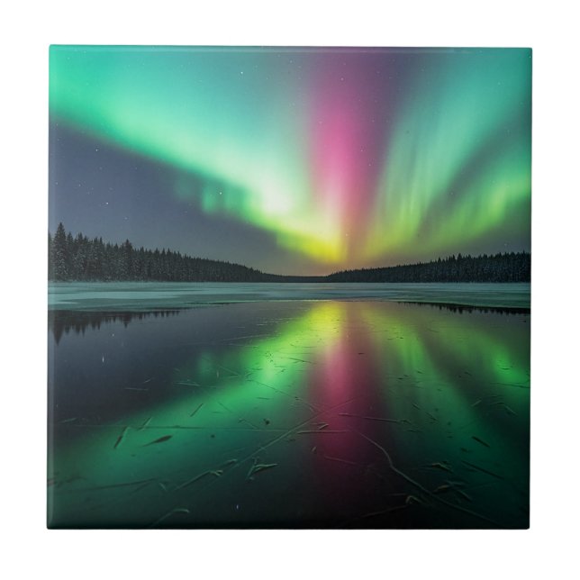 Aurora Borealis Tile (Front)