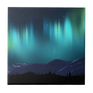 Aurora Borealis Tile