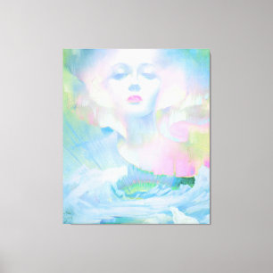 Aurora by Clive Henry pastel light Canvas Print
