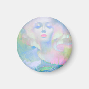 Aurora by Clive Henry pastel light Magnet