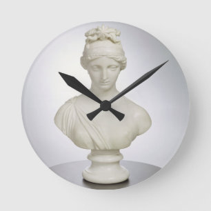 Aurora, c.1843-45 (marble) round clock