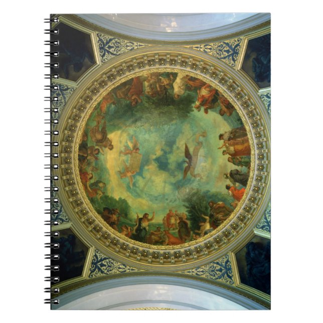 Aurora, ceiling painting possibly from the Library Spiral Notebook (Front)