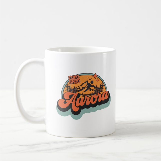 Aurora, Colorado Coffee Mug (Left)