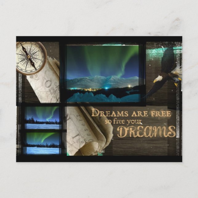 Aurora Dreams Postcard (Front)