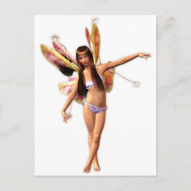 Aurora Fairy Postcard (Front)