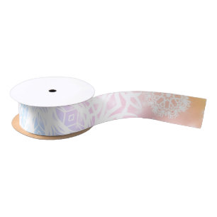Aurora Frost Satin Ribbon