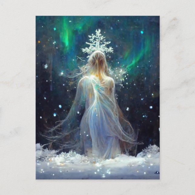 Aurora goddess   postcard (Front)