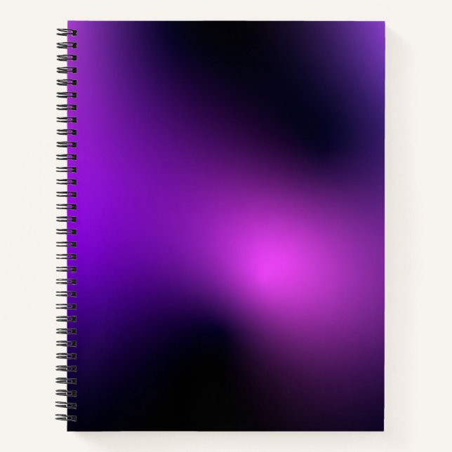 Aurora Gradient Bullet Journal / Lined Notebook (Front)