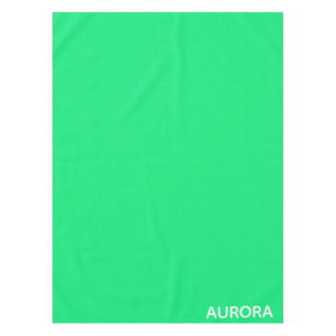 Aurora green colour name tablecloth