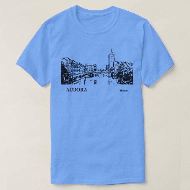 Aurora Illinois TShirt 2 (Design Front)