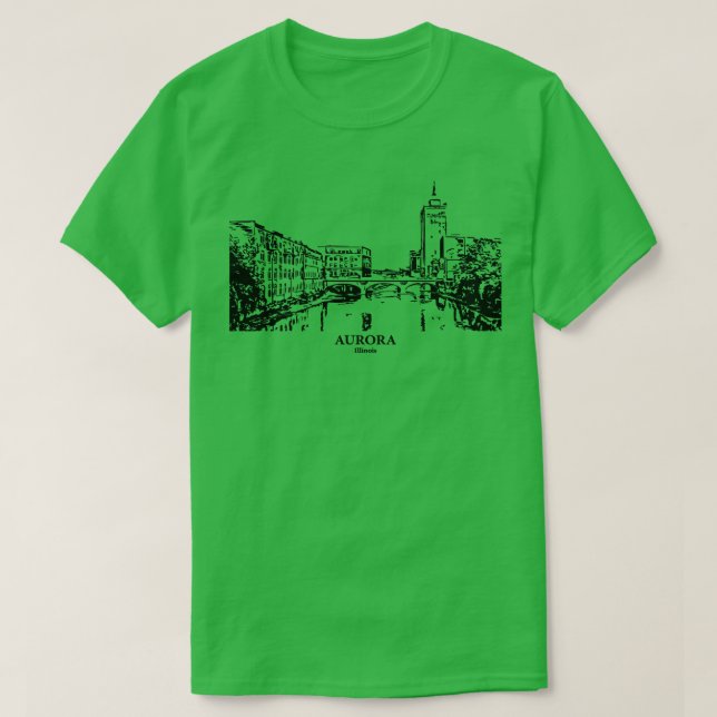 Aurora Illinois TShirt 3 (Design Front)