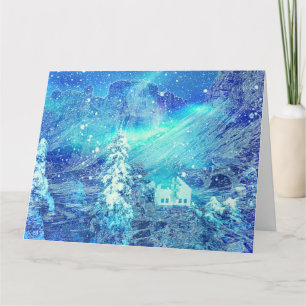 Aurora In Valleys  Card