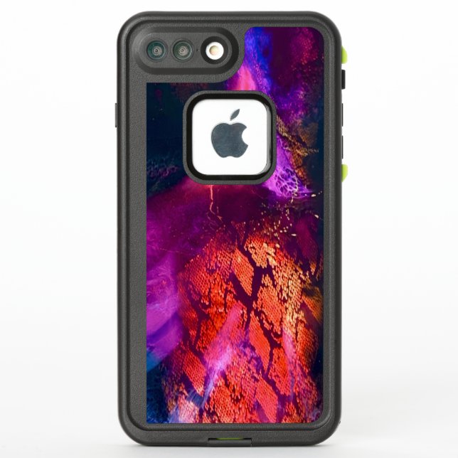Aurora-Inspired Luxury Art LifeProof iPhone Case (Back)