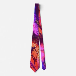 Aurora-Inspired Luxury Art Tie