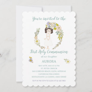 AURORA Invitation First Communion