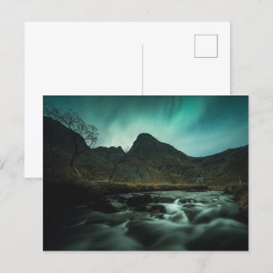 Aurora Landscape Postcard
