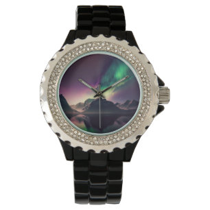 Aurora Lights Night Sky    Watch
