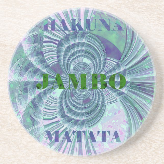 Aurora Matata Art Print Coaster (Front)