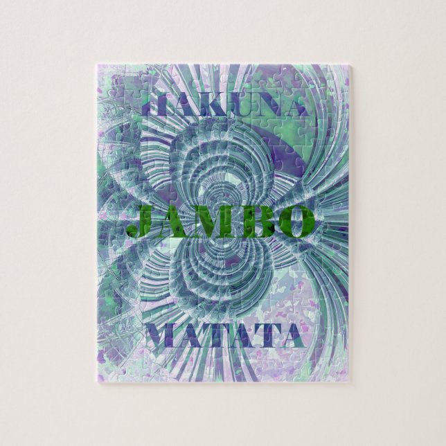 Aurora Matata Art Print Jigsaw Puzzle (Vertical)