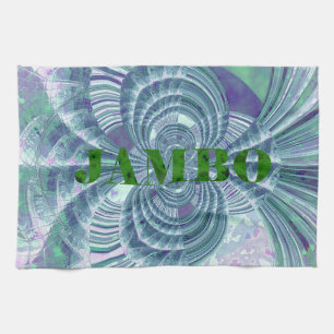 Aurora Matata Art Print Tea Towel