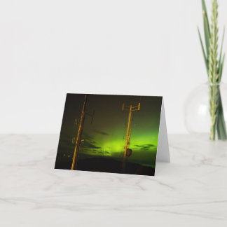 Aurora on Bluff Hill Card