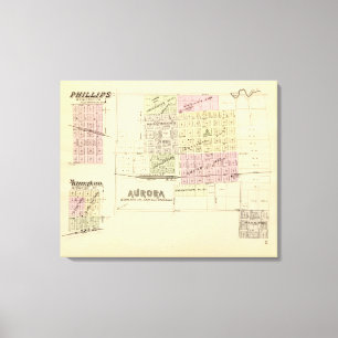 Aurora, Phillips, an Hampton, Nebraska Canvas Print