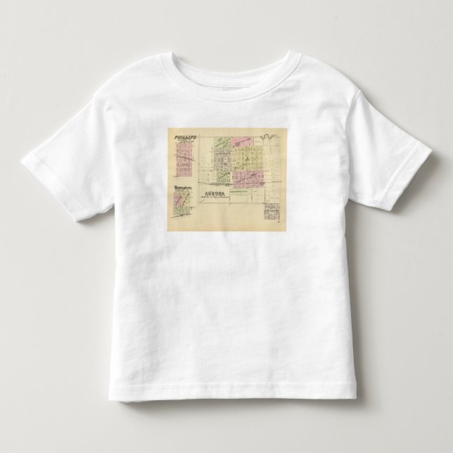 Aurora, Phillips, an Hampton, Nebraska Toddler T-Shirt (Front)