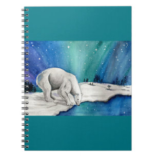 Aurora Polar Bear Notebook