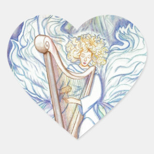 Aurora Song Heart Sticker
