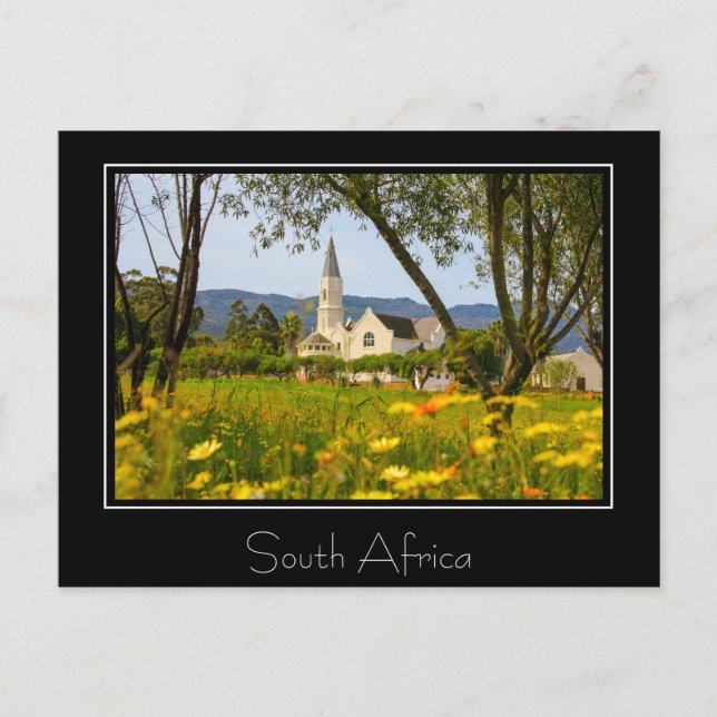 Aurora South Africa Nature Architecture Postcard (Front)