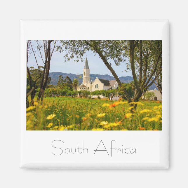 Aurora South Africa SA Architecture Nature Magnet (Front)