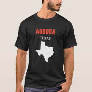 Aurora Texas USA State America Travel Texas T-Shirt