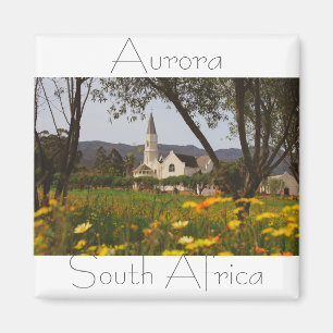 Aurora Western Cape Church South Africa SA Magnet