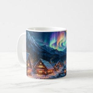 Aurora Winter Village Mug