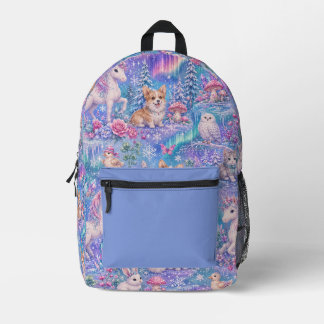 Aurora Woodland Friends Printed Backpack