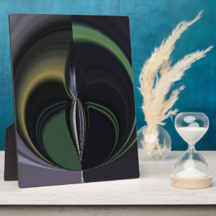 Aurora's Embrace: Cosmic Kaleidoscope Plaque