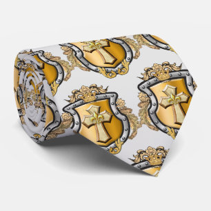 Aurum Family Crest Surname Tie