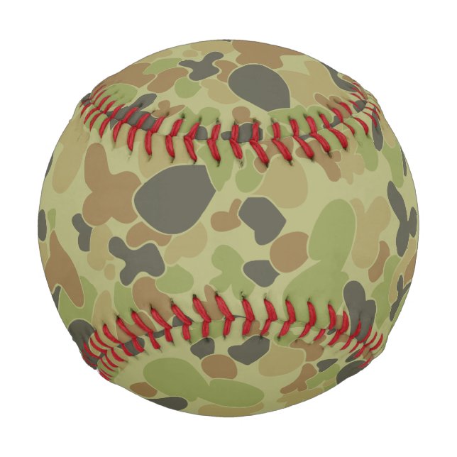 Aus green camouflage baseball (Back)