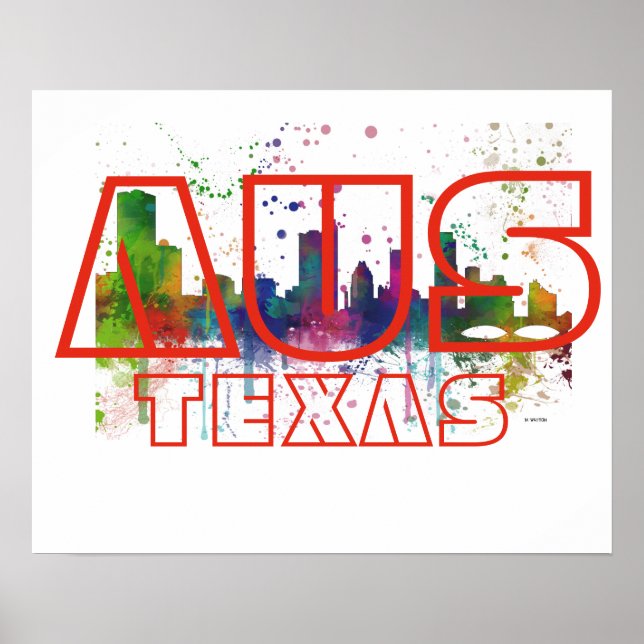AUS TEXAS - Poster (Front)