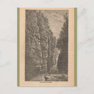 Ausable Chasm Postcard