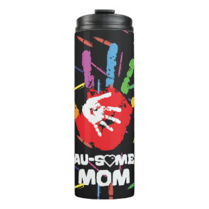 Ausome mum thermal tumbler
