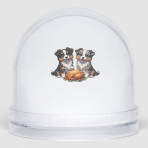 Aussie 184 Thanksgiving Classic T-Shirt.png Snowglobe