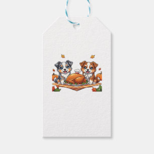 Aussie 184 Thanksgiving Oversized T-Shirt.png Gift Tags